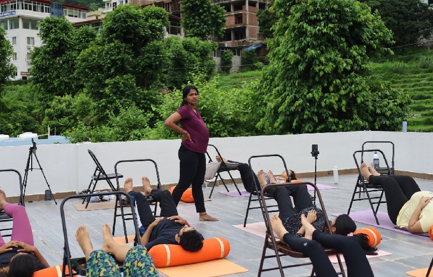 Prenatal Yoga Certification in Rishikesh India