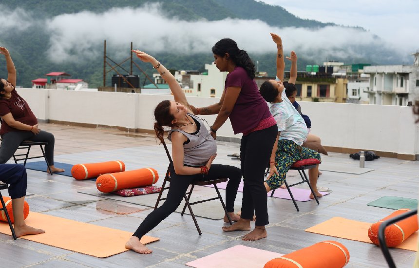 Prenatal Yoga Course in Rishikesh India